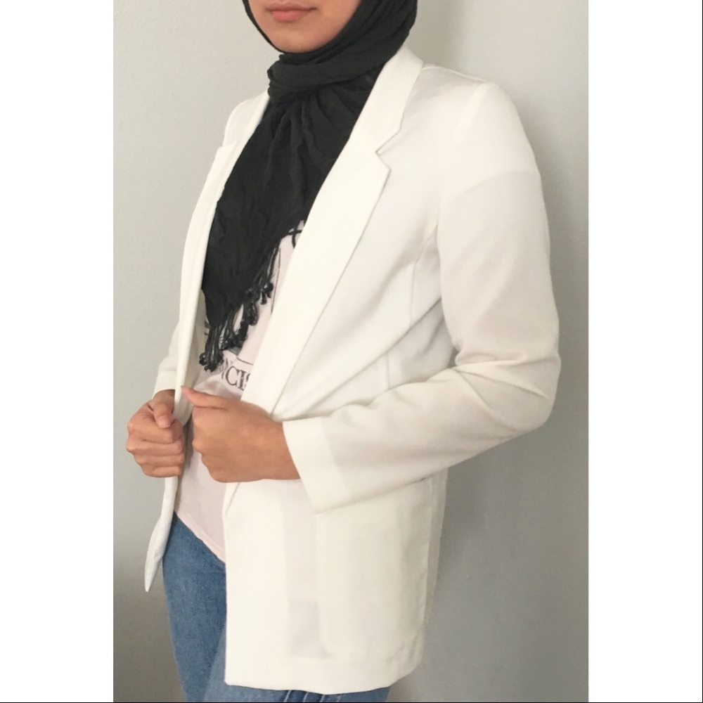 H&M White Blazer